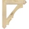 Ekena Millwork Balboa Arts & Crafts Rough Sawn Bracket, Douglas Fir, 4"W x 24"D x 28"H BKT04X24X28BOA03RDF - alternate 4
